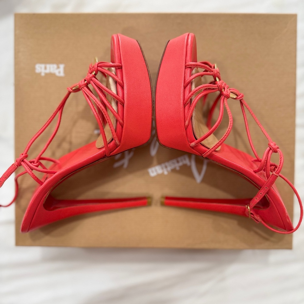👠 Discolilou Sandal in Corail — Statement Heel! - Picture 11 of 13